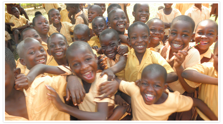 ガーナの子供たち